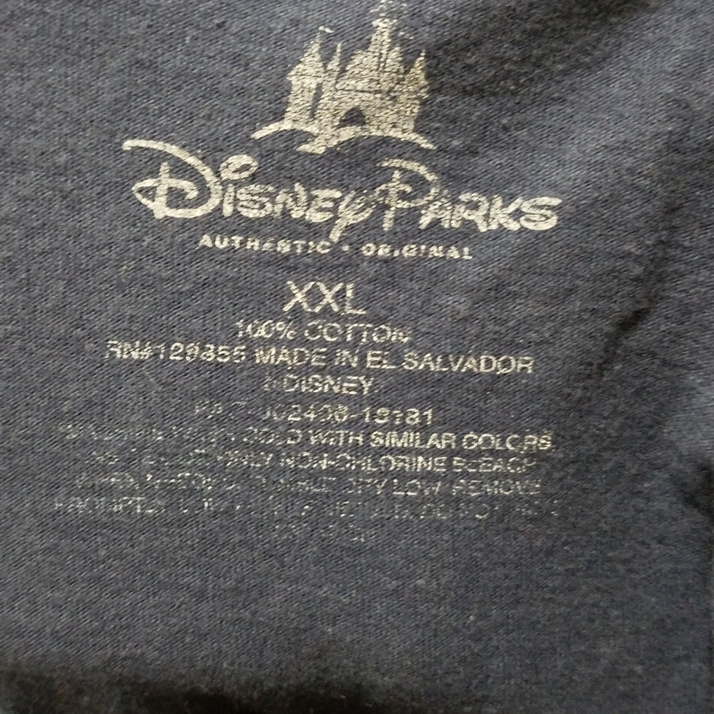 Walt Disney World Men's 2XL Magic Kingdom Blue Shirt XXL Attractions Lands Parks - Picture 2 of 7
